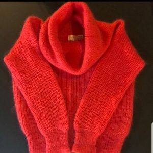 Moda International Red Turtleneck Sweater